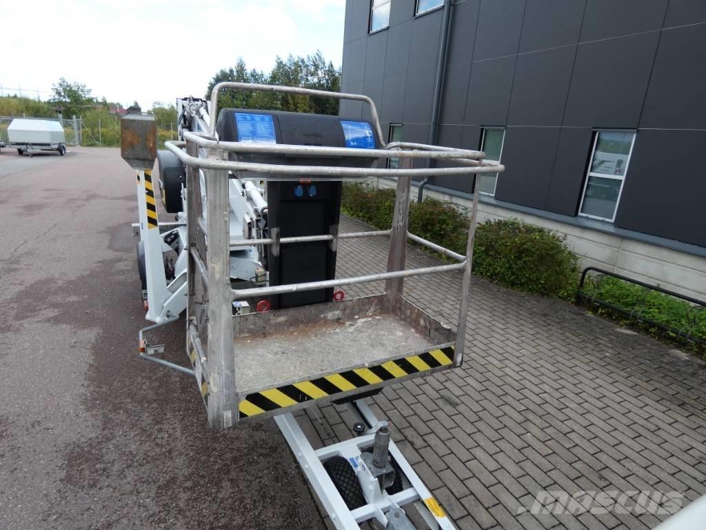 Dino 160 XT Skylift Ant priekabų montuojamos kėlimo platformos