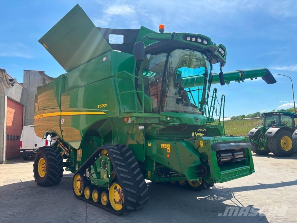 John Deere S 690 i Derliaus nuėmimo kombainai