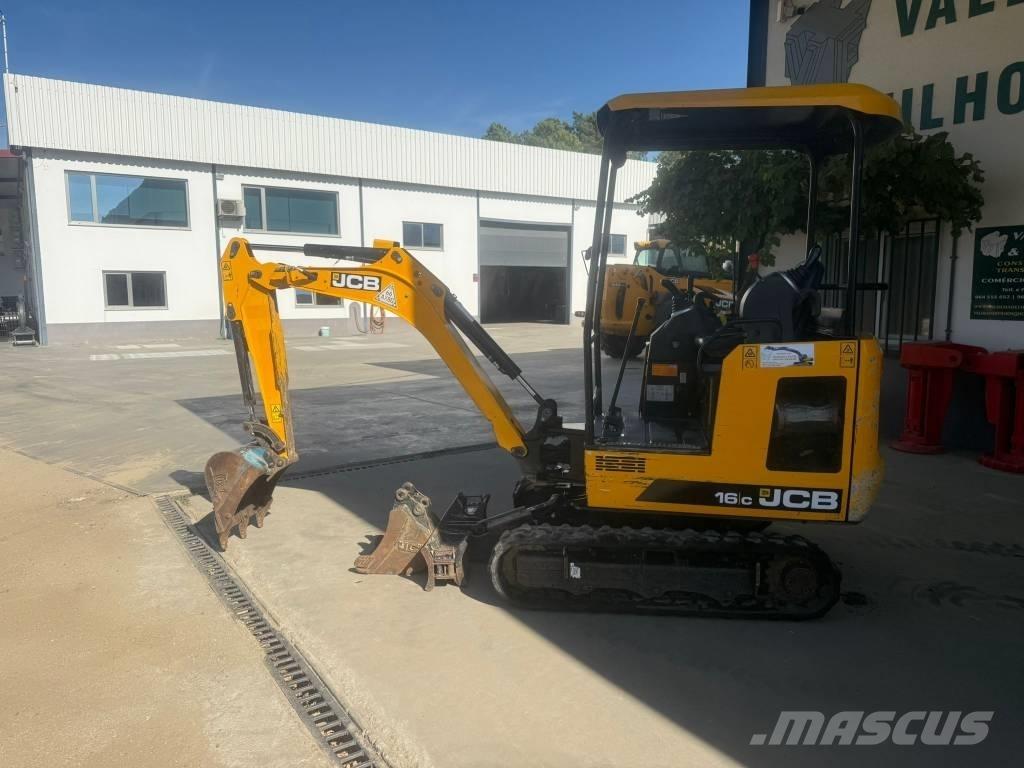 JCB 16 C-1 Mini ekskavatoriai < 7 t