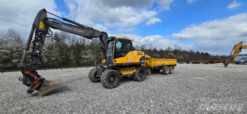 Volvo EW 140 C Ratiniai ekskavatoriai
