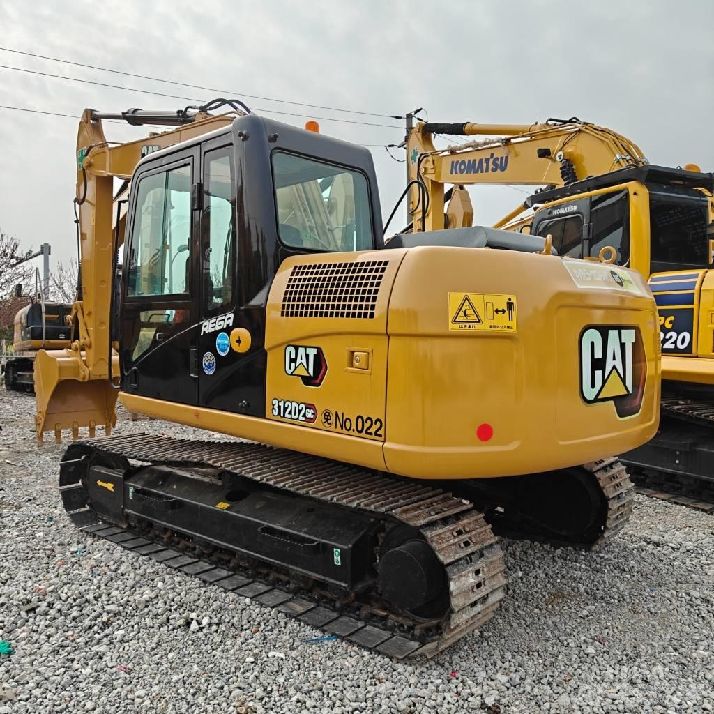 CAT 312 D Vikšriniai ekskavatoriai