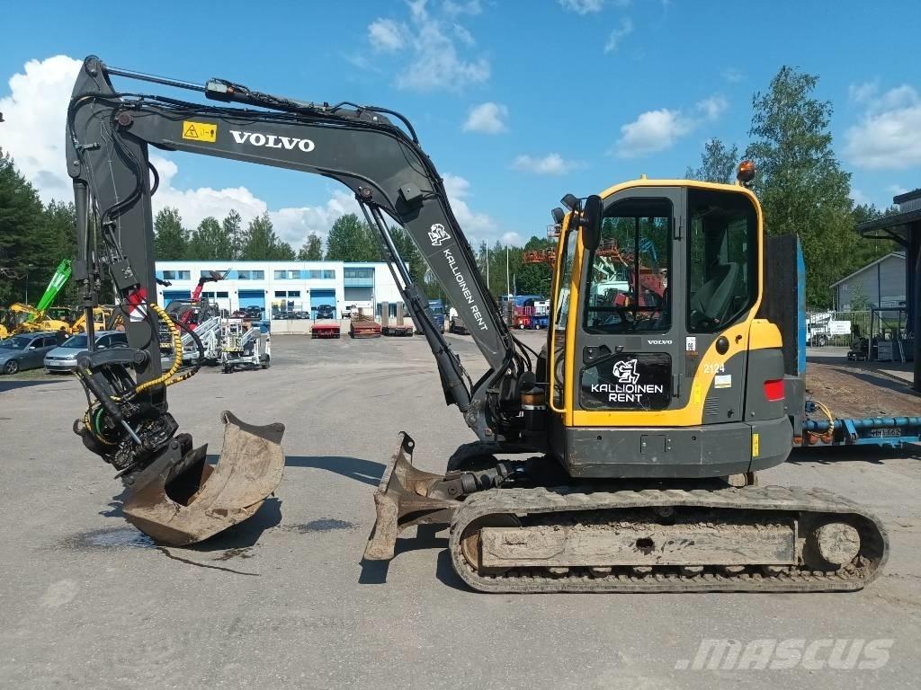 Volvo ECR 88 PLUS Vidutinės galios ekskavatoriai 7-12 t