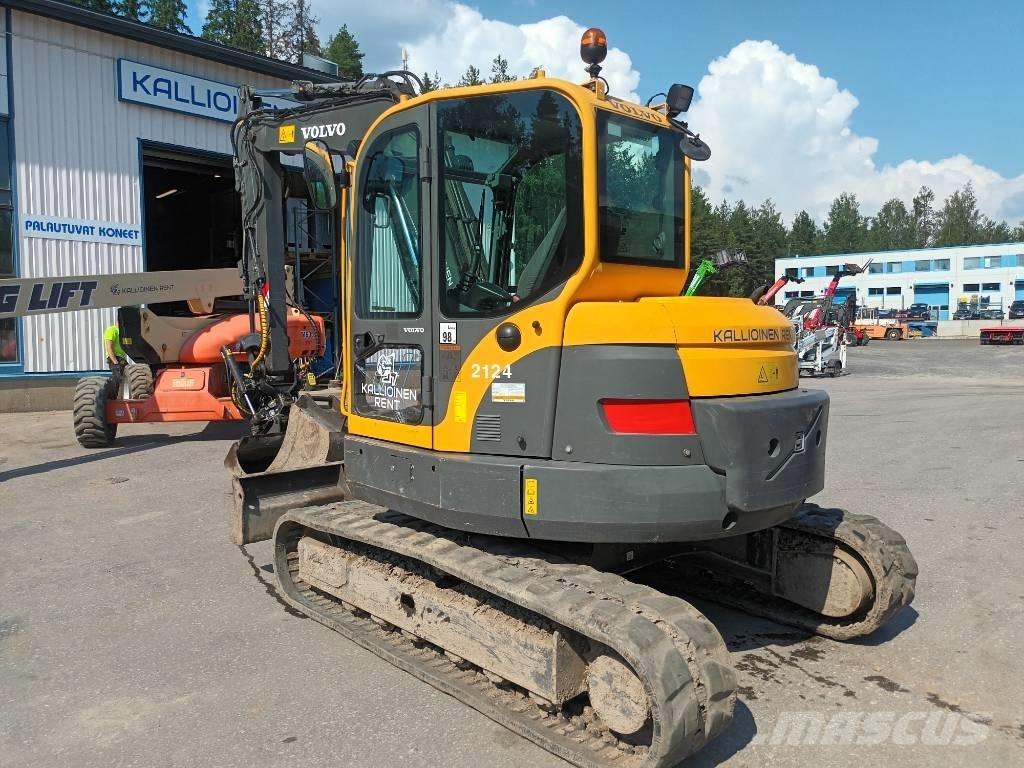 Volvo ECR 88 PLUS Vidutinės galios ekskavatoriai 7-12 t