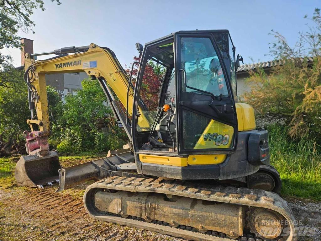 Yanmar Vio 80-1A Vidutinės galios ekskavatoriai 7-12 t