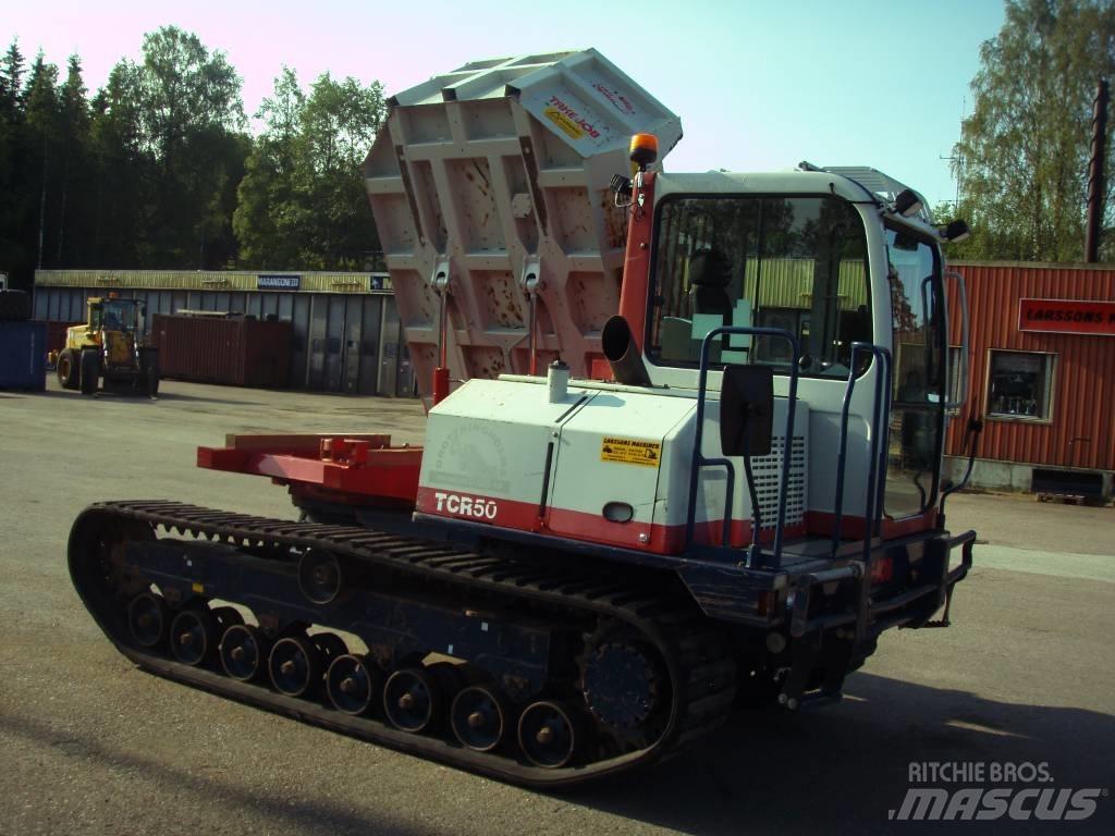 Takeuchi TCR 50 Vikšrinė savivartė technika