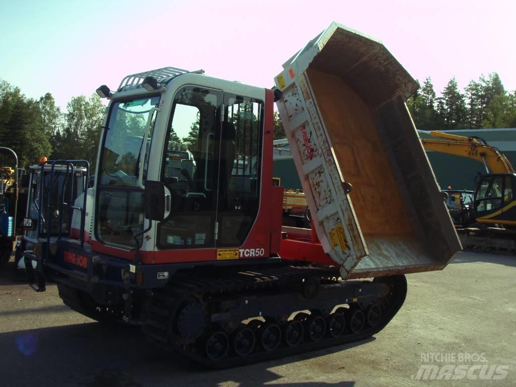 Takeuchi TCR 50 Vikšrinė savivartė technika