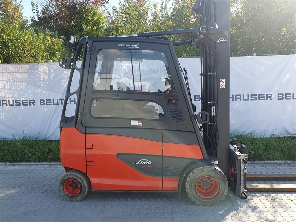 Linde E35HL Elektriniai šakiniai krautuvai