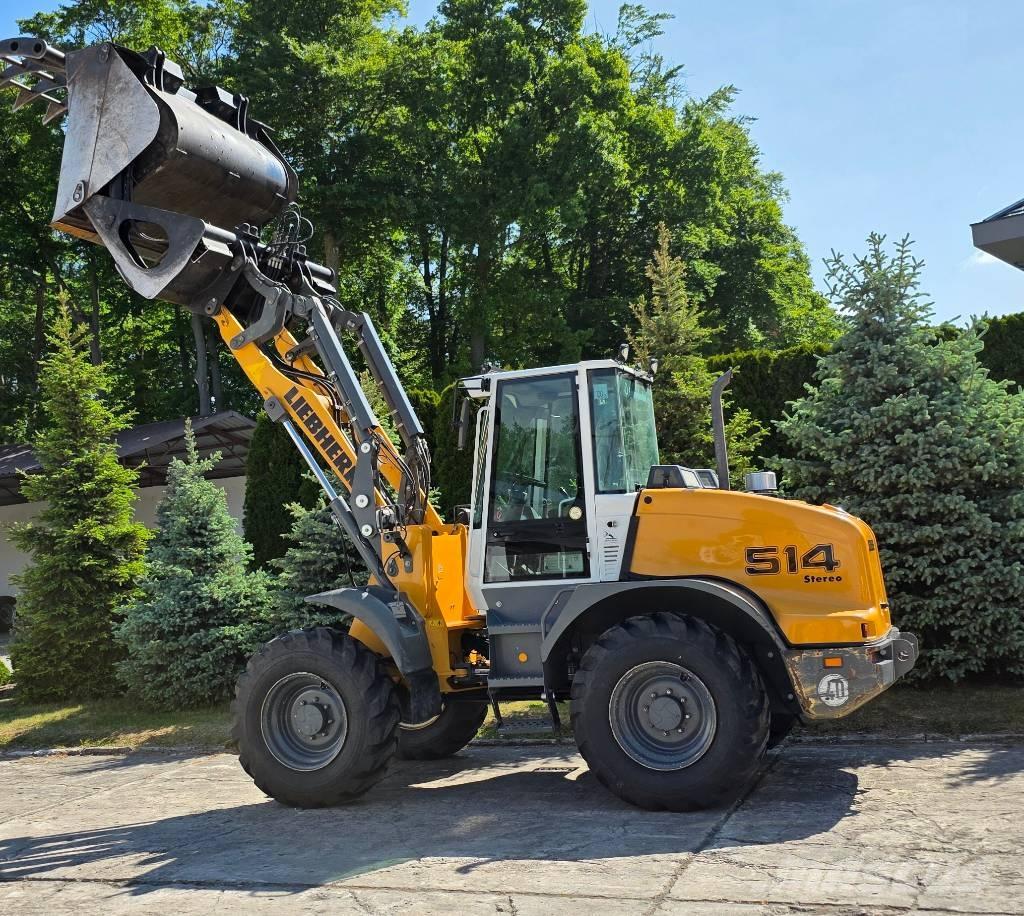 Liebherr L 514 Naudoti ratiniai krautuvai
