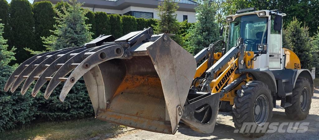 Liebherr L 514 Naudoti ratiniai krautuvai