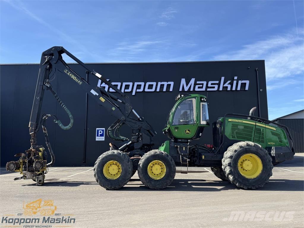 John Deere 1470G Miško technika (Harvesteriai)
