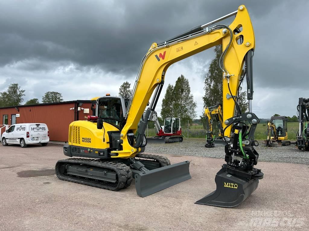 Wacker Neuson ET90 Vidutinės galios ekskavatoriai 7-12 t