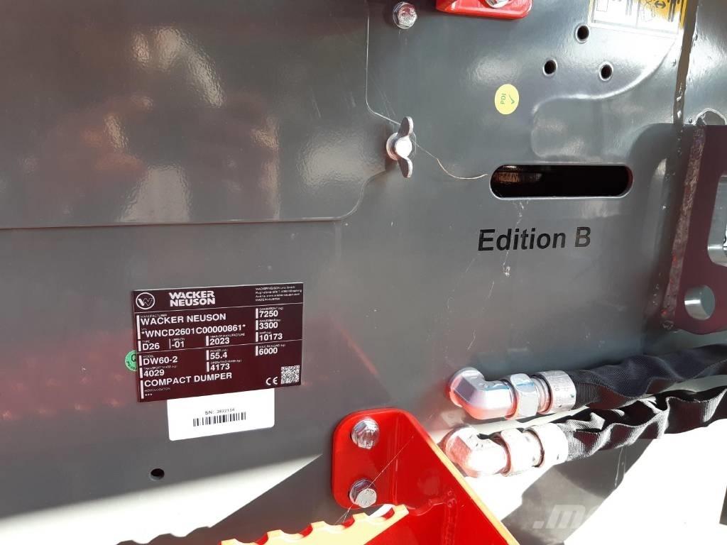 Wacker Neuson DW60-2 Karjeriniai savivarčiai