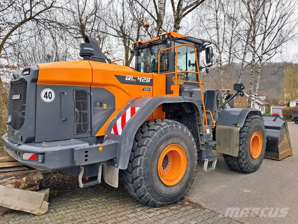 Develon DL 420 CVT-7 Naudoti ratiniai krautuvai