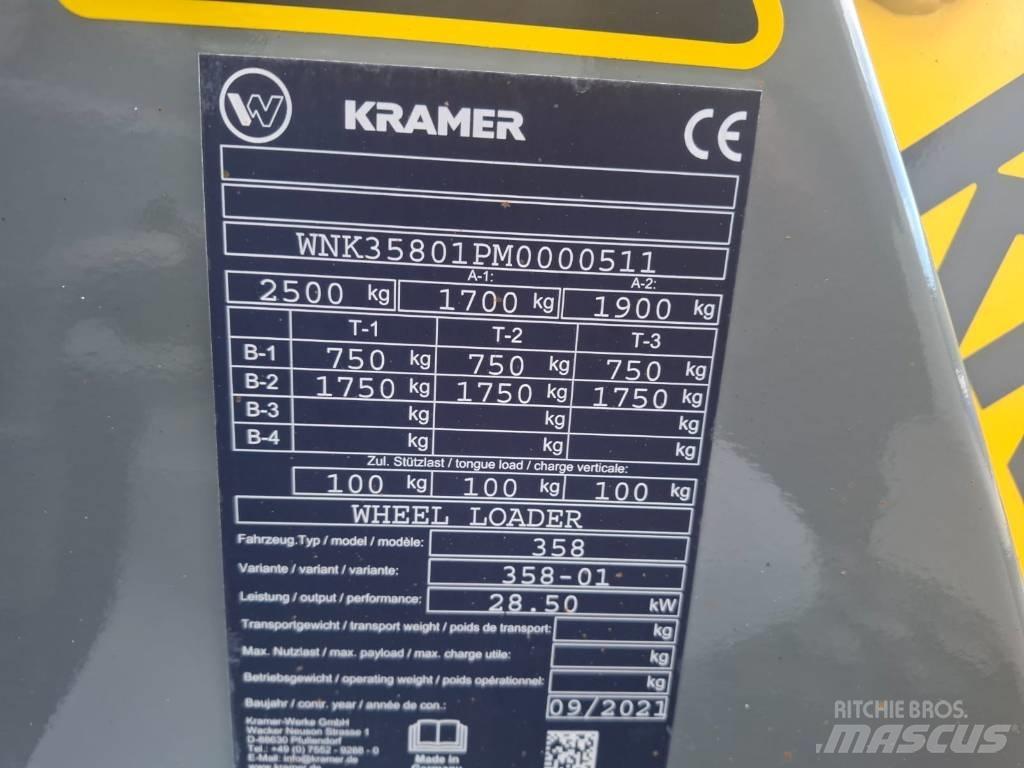 Kramer 5040 *** HighFlow *** Naudoti ratiniai krautuvai