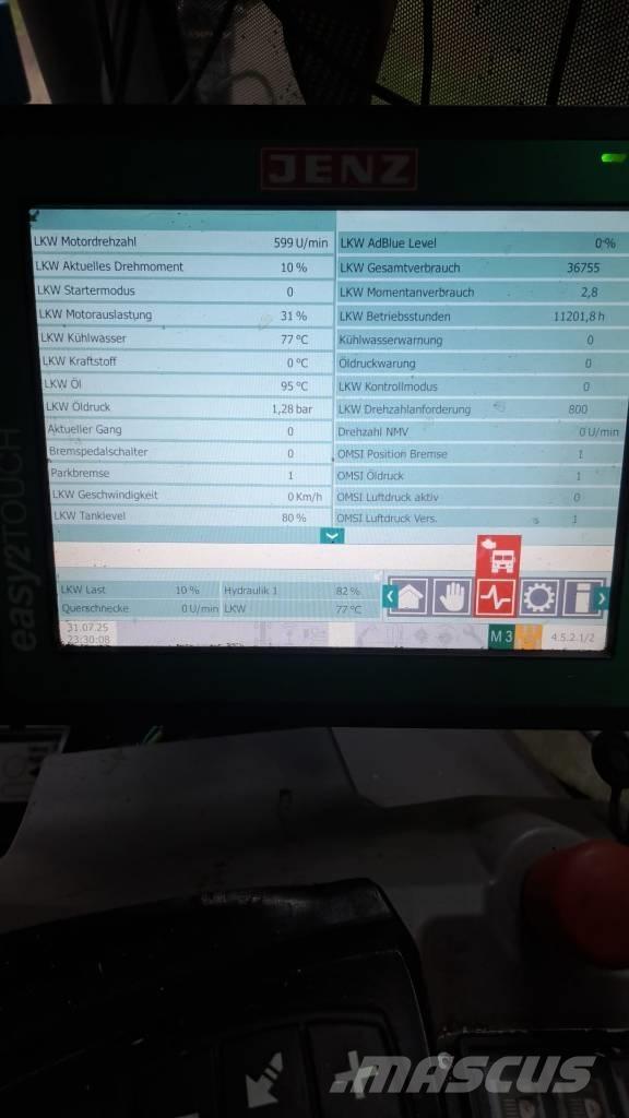 JENZ HEM 583 Cobra Medienos smulkintuvai
