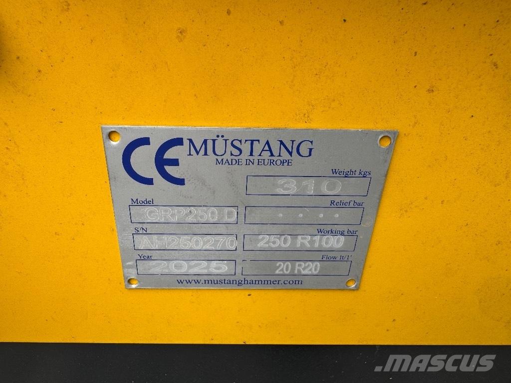 Mustang GRP 250 D Griebtuvai