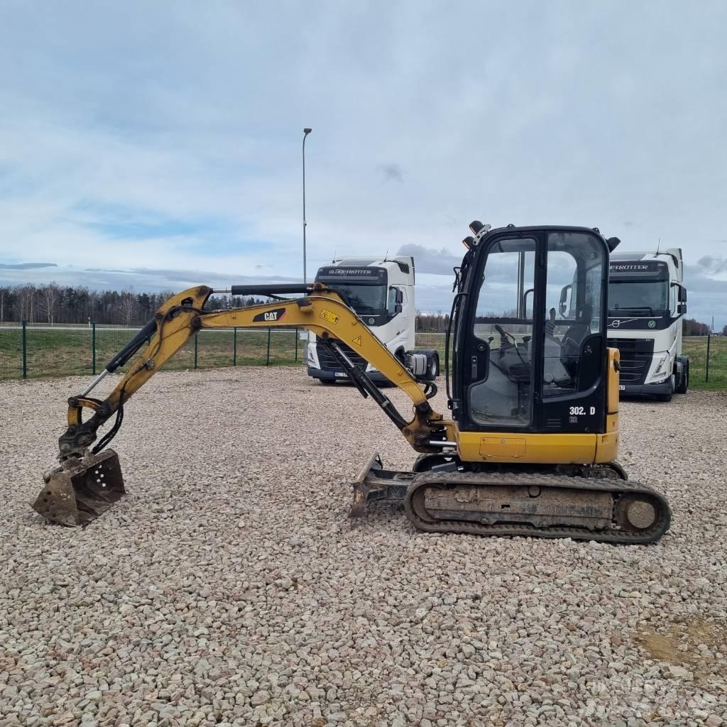 CAT 302.7 D CR Mini ekskavatoriai < 7 t