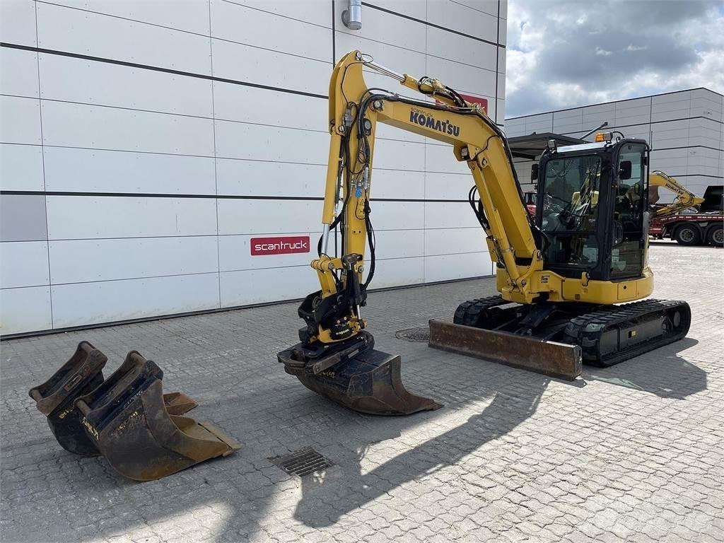 Komatsu PC55MR-5 Ratiniai ekskavatoriai
