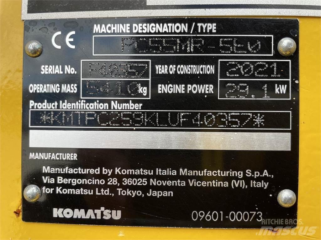 Komatsu PC55MR-5 Ratiniai ekskavatoriai