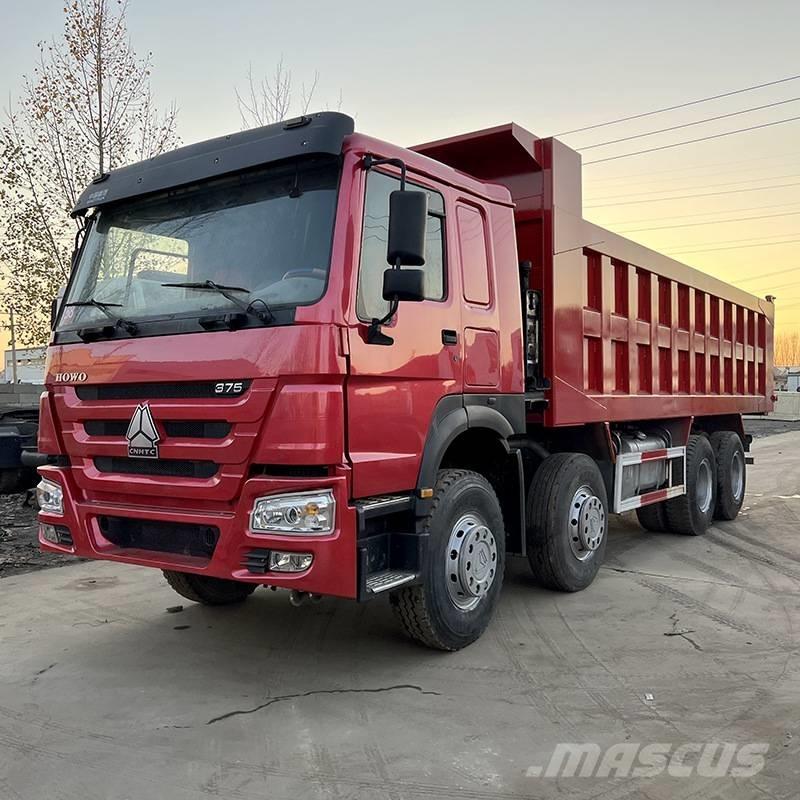 Howo 371 8x4 Savivarčių priekabų vilkikai
