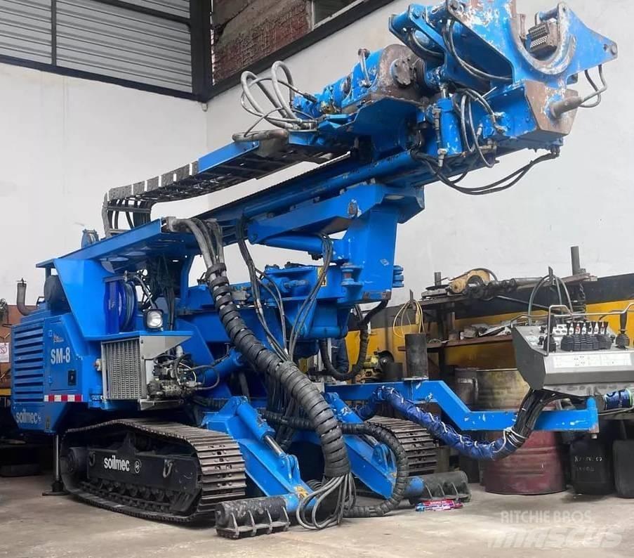 Soilmec SM-8 Polių kalimo technika