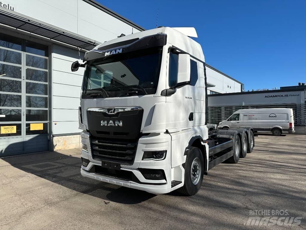 MAN TGX 35.540 8X4-4 Važiuoklė su kabina