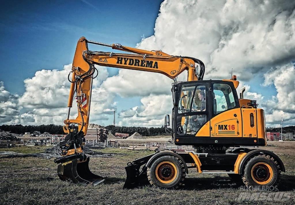 Hydrema MX16 Ratiniai ekskavatoriai