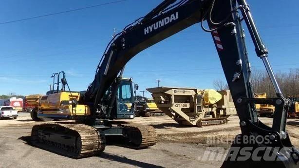 Hyundai 350 Vikšriniai ekskavatoriai