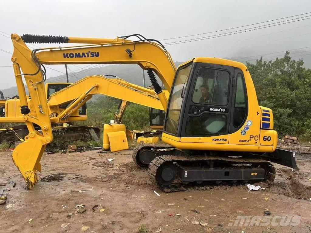 Komatsu PC 60 Mini ekskavatoriai < 7 t