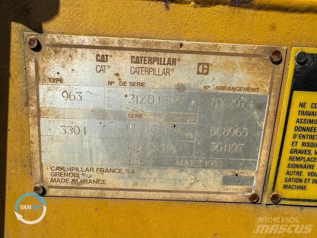 CAT 963 Vikšriniai krautuvai