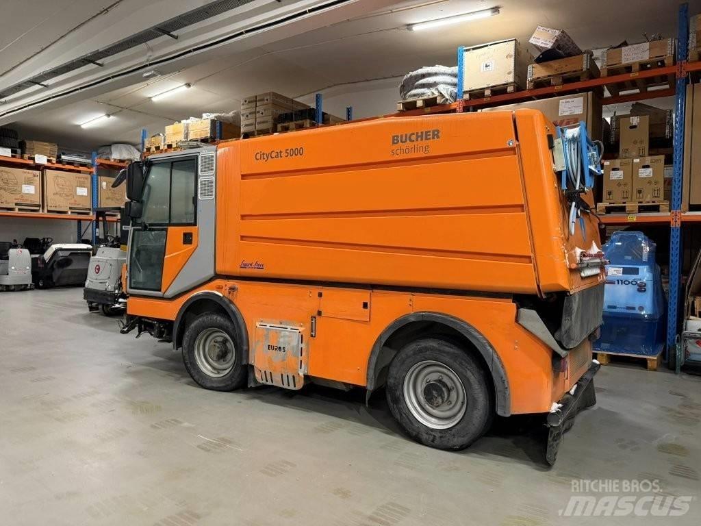 Bucher CityCat 5000 Šlavimo technika