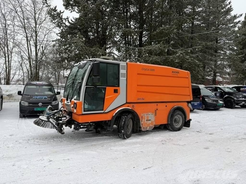 Bucher CityCat 5000 Šlavimo technika