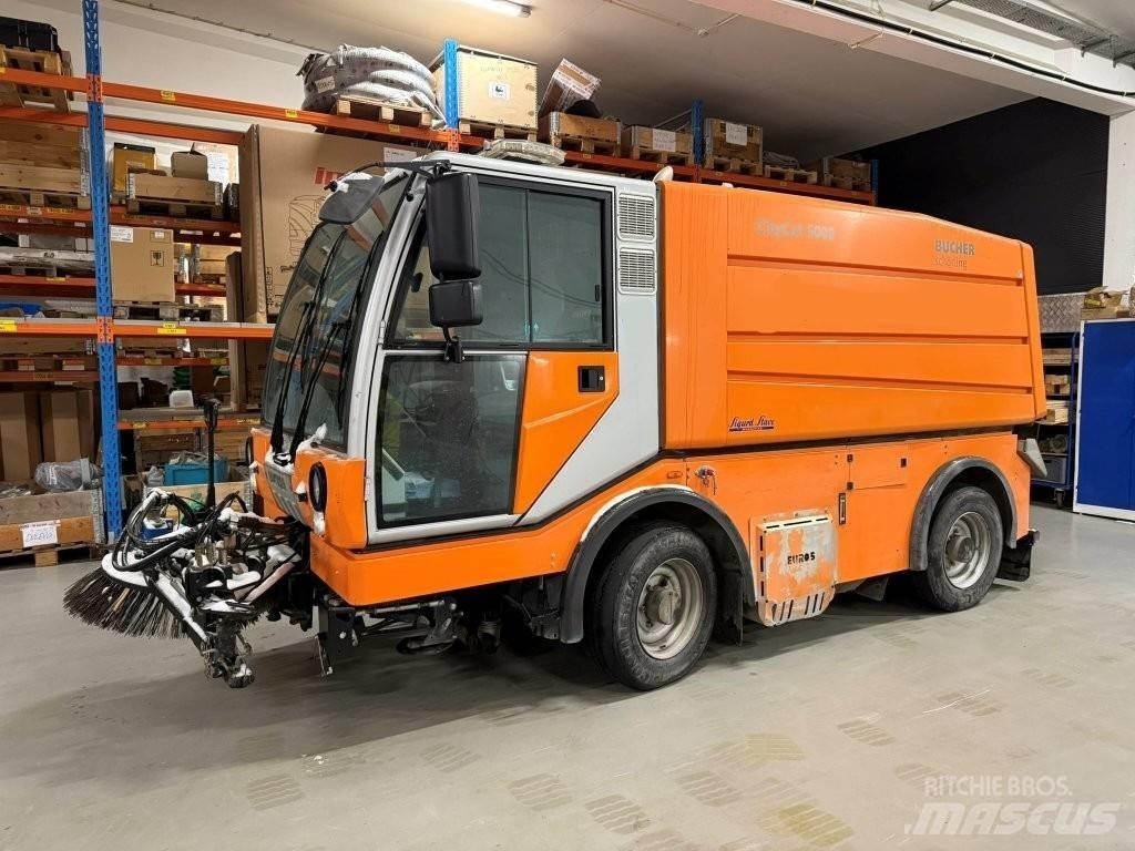 Bucher CityCat 5000 Šlavimo technika