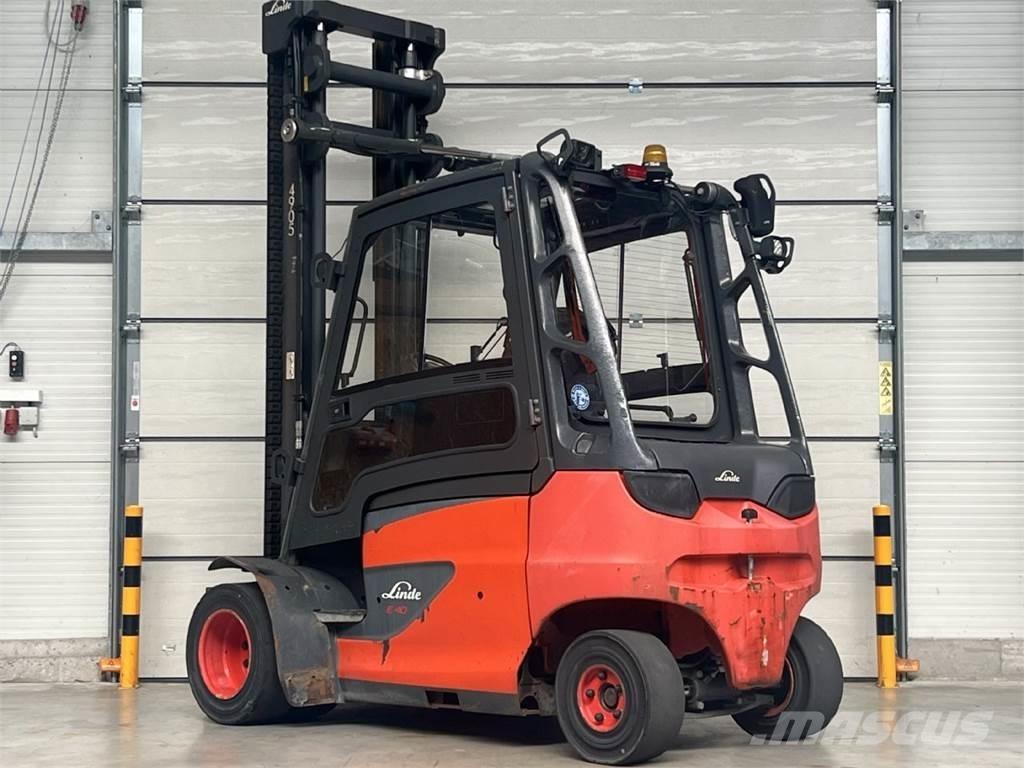 Linde E40H-01/600 Elektriniai šakiniai krautuvai