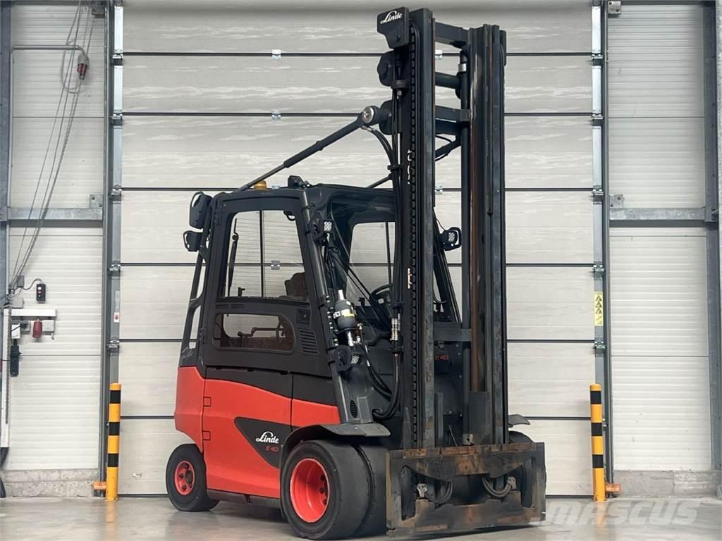 Linde E40H-01/600 Elektriniai šakiniai krautuvai