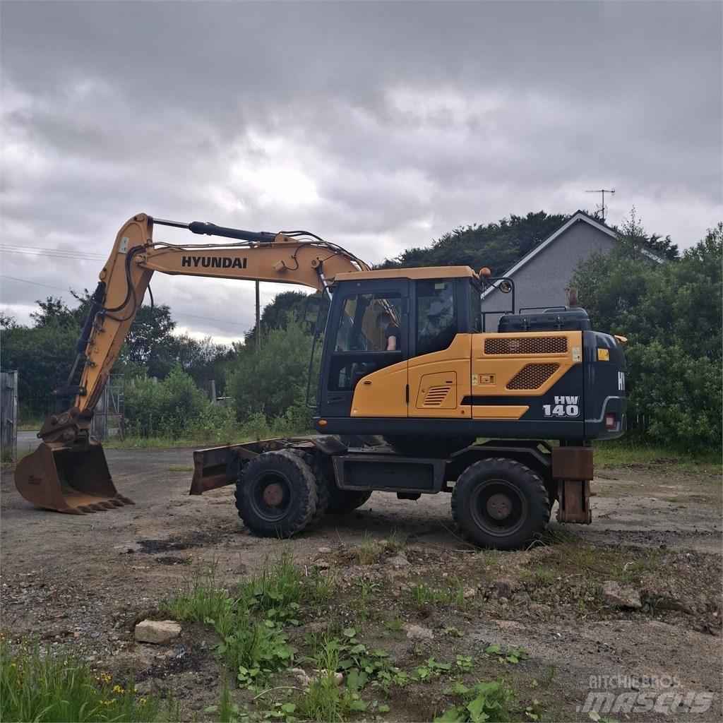 Hyundai HW 140 A Ratiniai ekskavatoriai