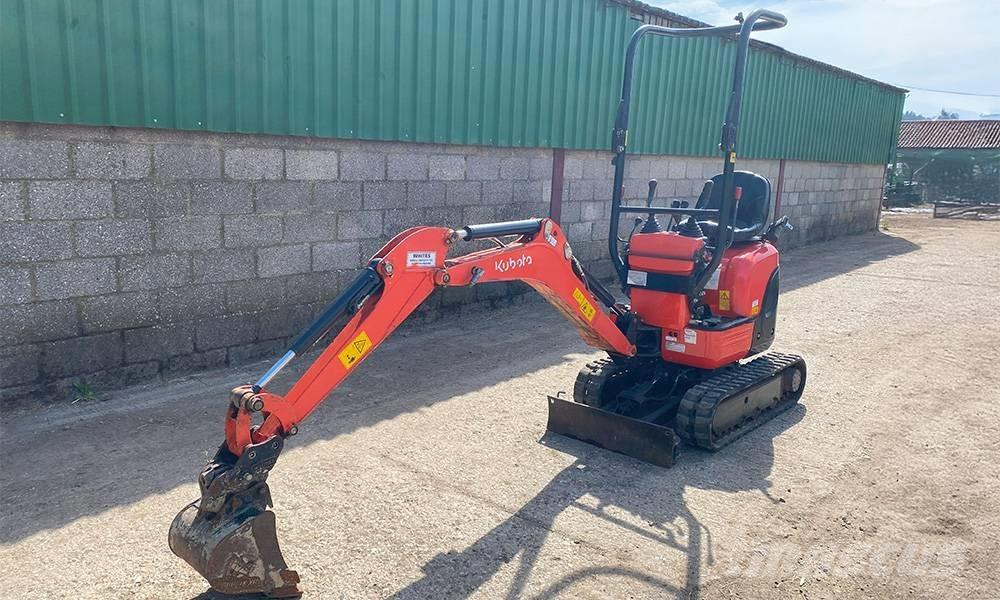 Kubota K 008-3 Mini ekskavatoriai < 7 t