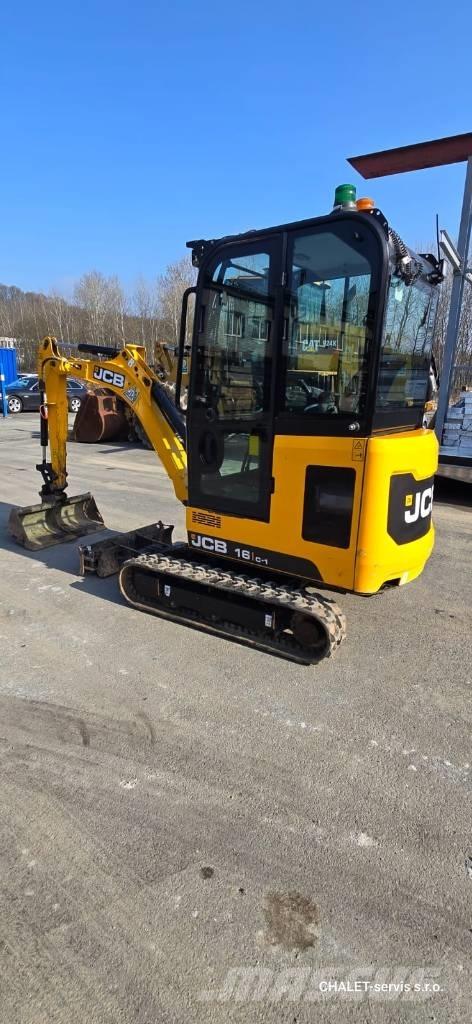 JCB 16 C-1 Mini ekskavatoriai < 7 t