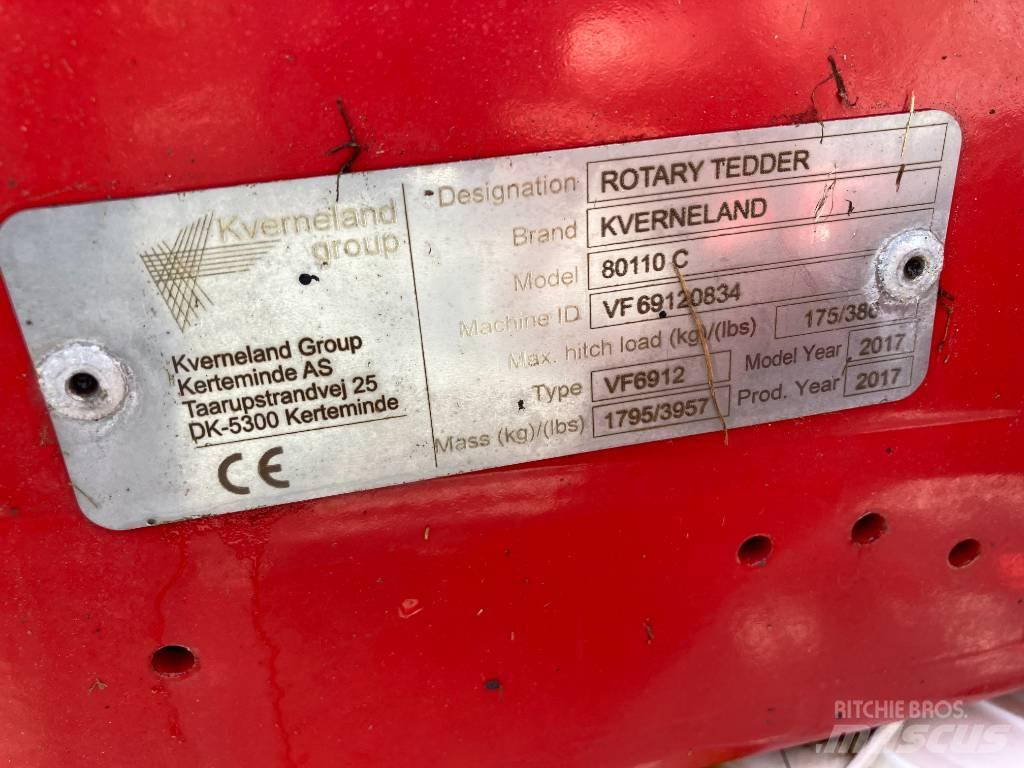Kverneland 80110C Šieno grėbliai ir vartytuvai