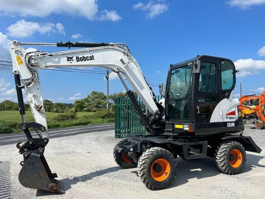 Bobcat E 55 W Ratiniai ekskavatoriai