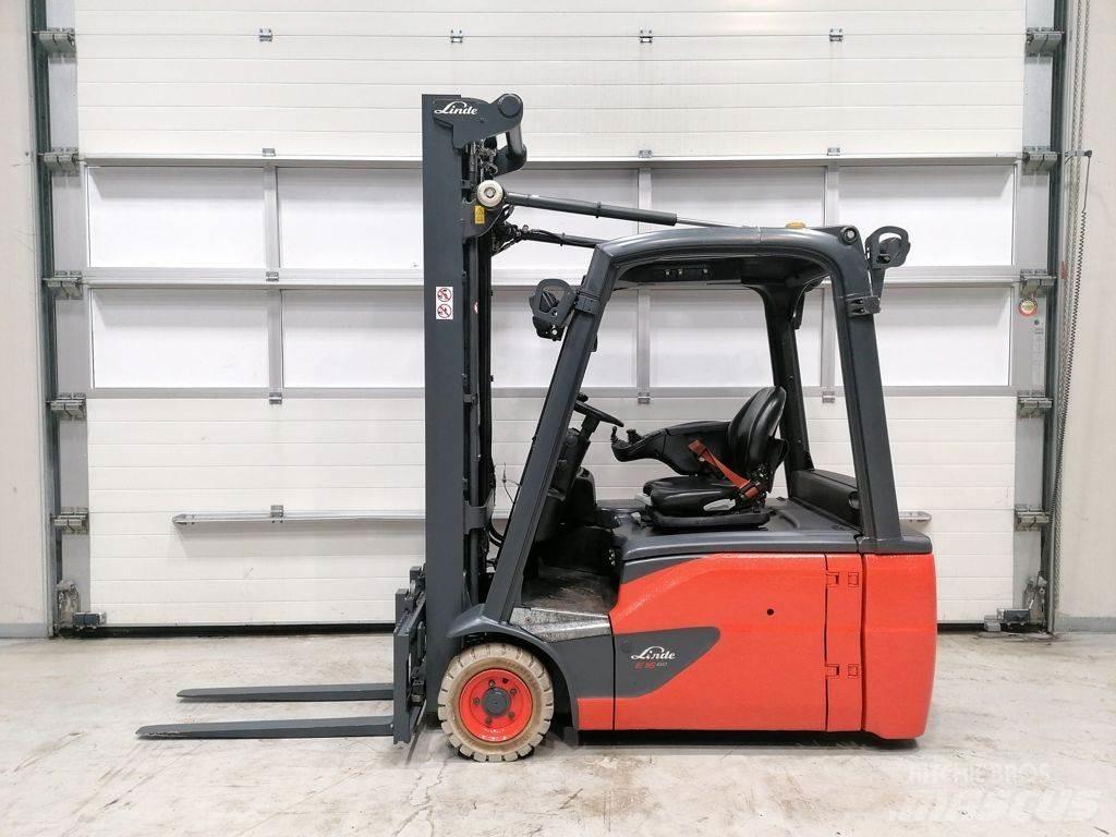 Linde E16L-02 Elektriniai šakiniai krautuvai