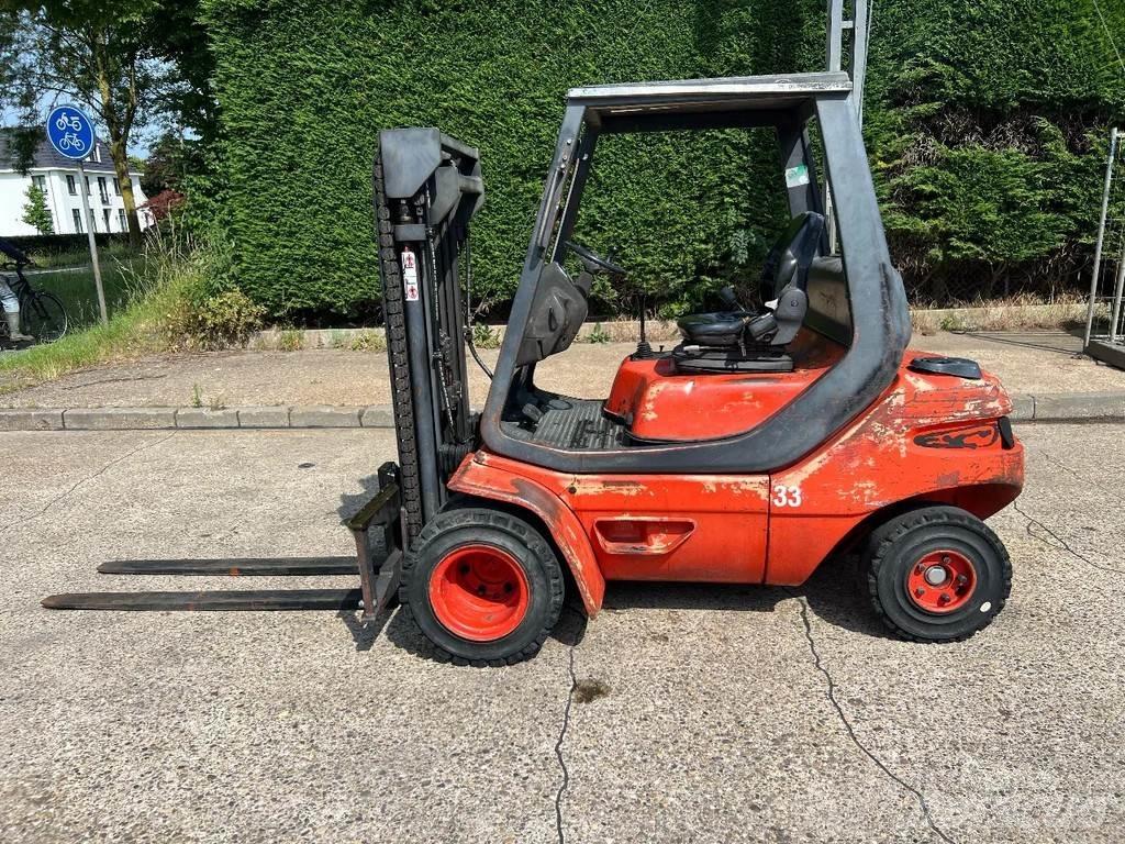 Linde H 25 D Dyzeliniai krautuvai