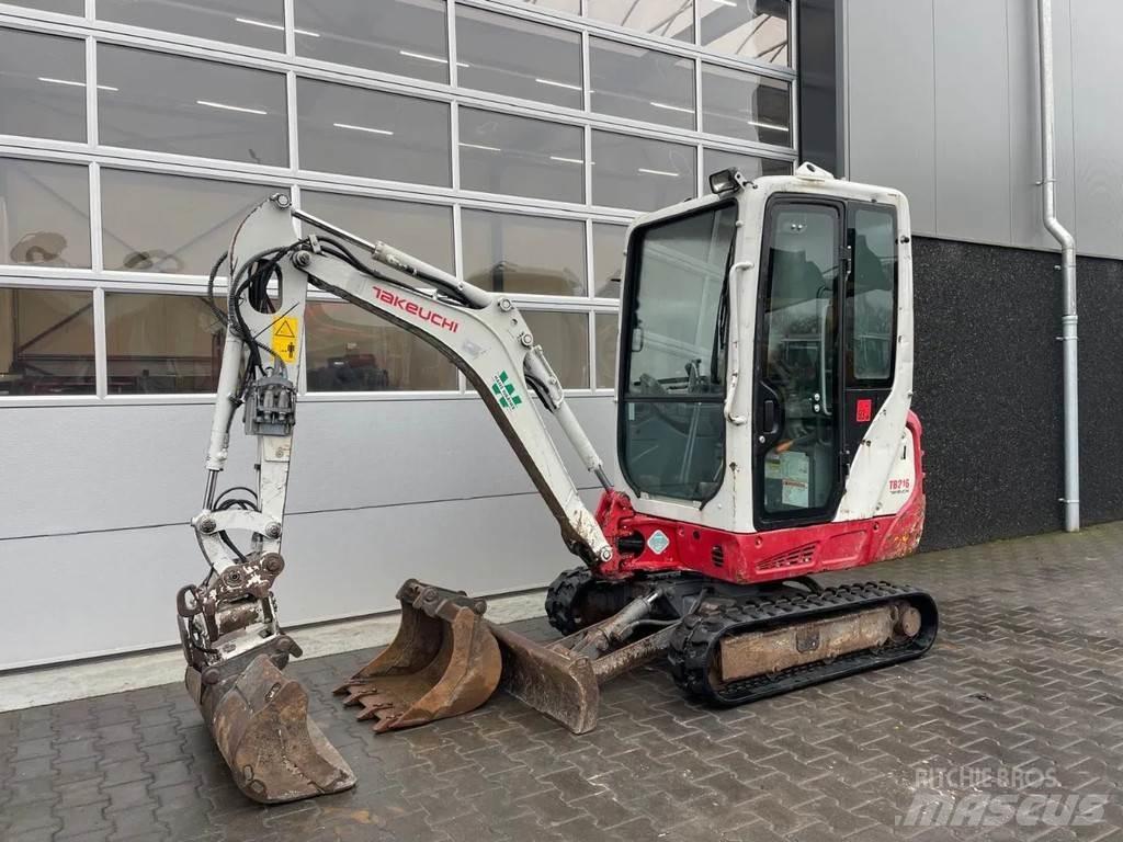 Takeuchi TB216 Mini ekskavatoriai < 7 t