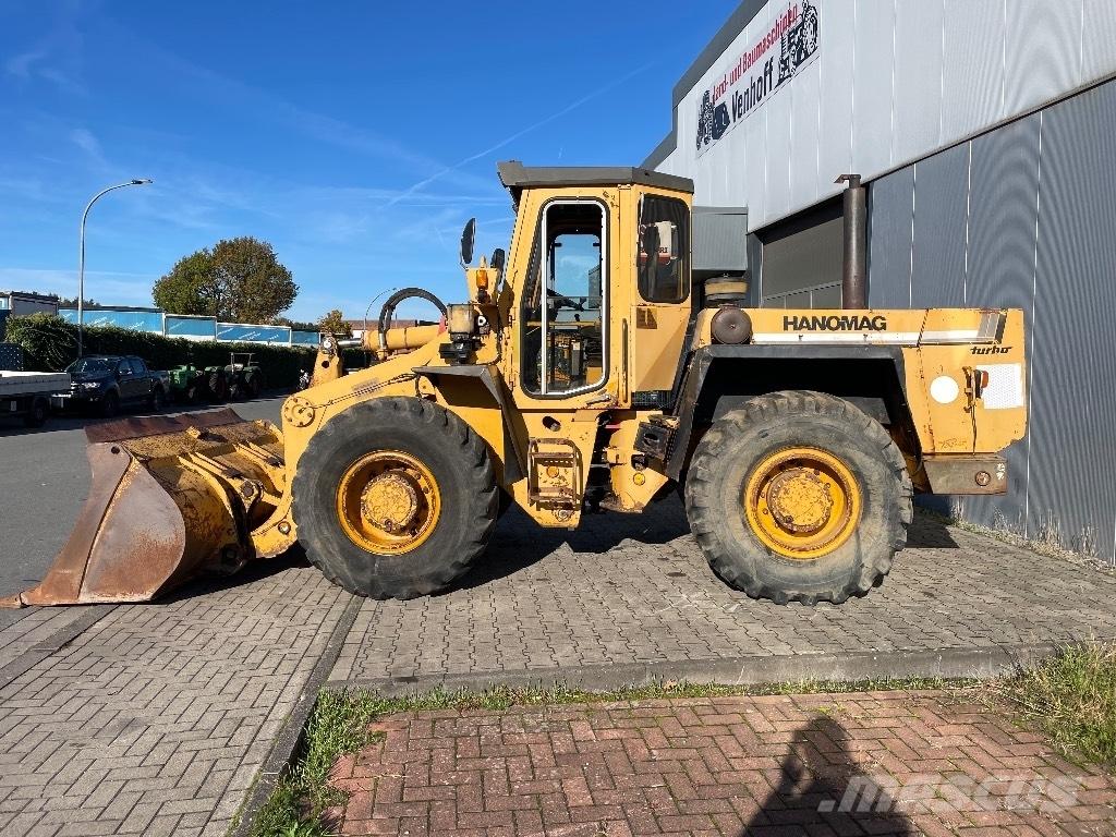 Hanomag 44 D Naudoti ratiniai krautuvai