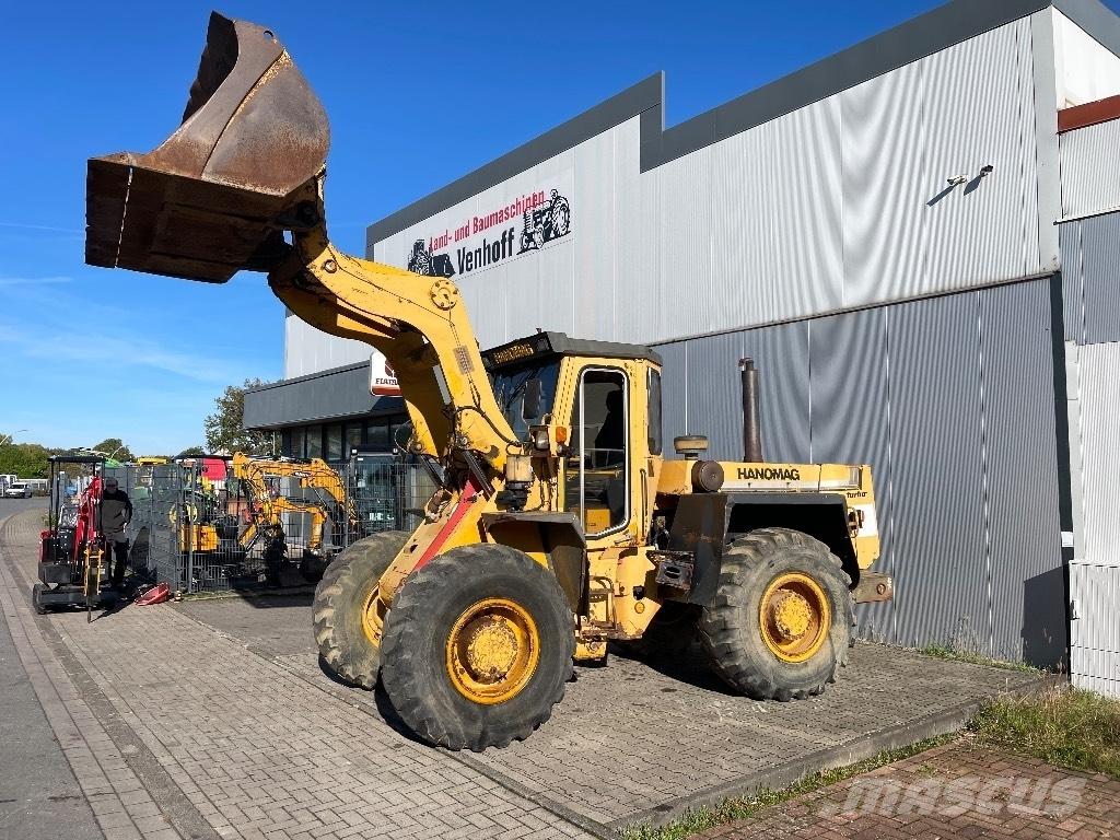 Hanomag 44 D Naudoti ratiniai krautuvai