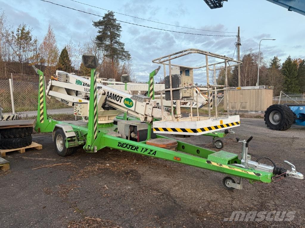 Dexter 17ZA Ant priekabų montuojamos kėlimo platformos