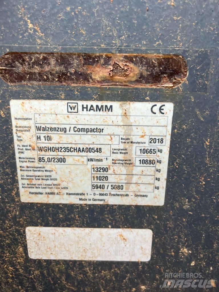 Hamm H10i Gruntiniai volai