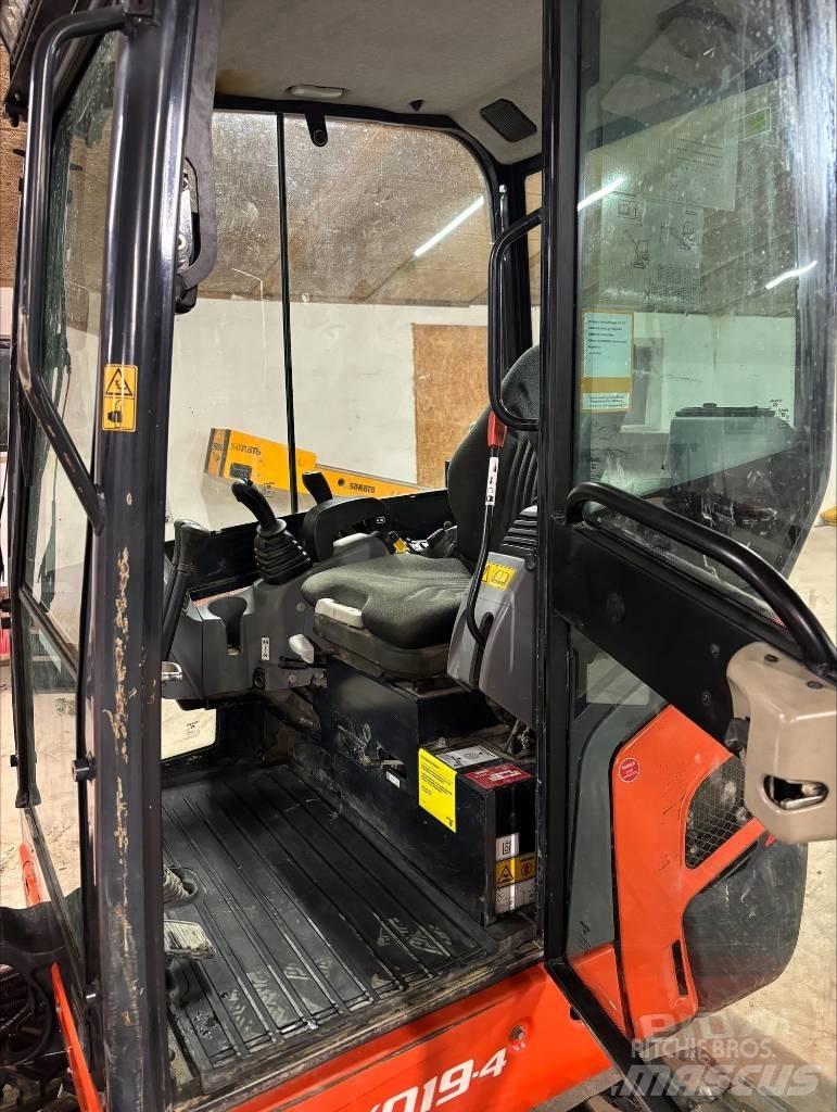 Kubota KX 19-4 Mini ekskavatoriai < 7 t