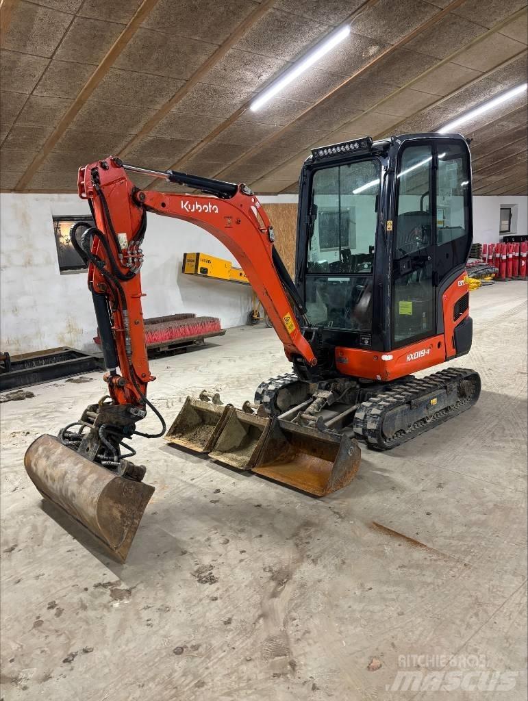 Kubota KX 19-4 Mini ekskavatoriai < 7 t