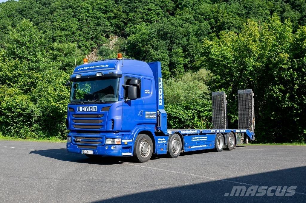 Scania R 420 LB Žemo iškrovimo puspriekabės